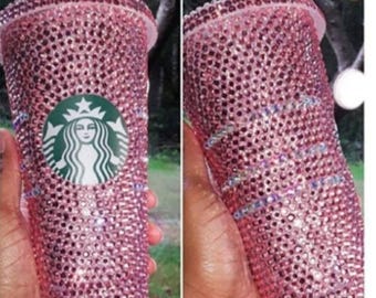 Starbucks Rhinestone Tumbler Cup