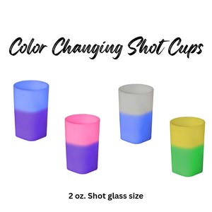 Color Changing Shot Cup 2oz