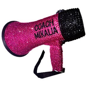 Personalized Bedazzled Megaphone