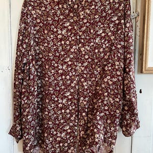 vintage 90s boho blouse