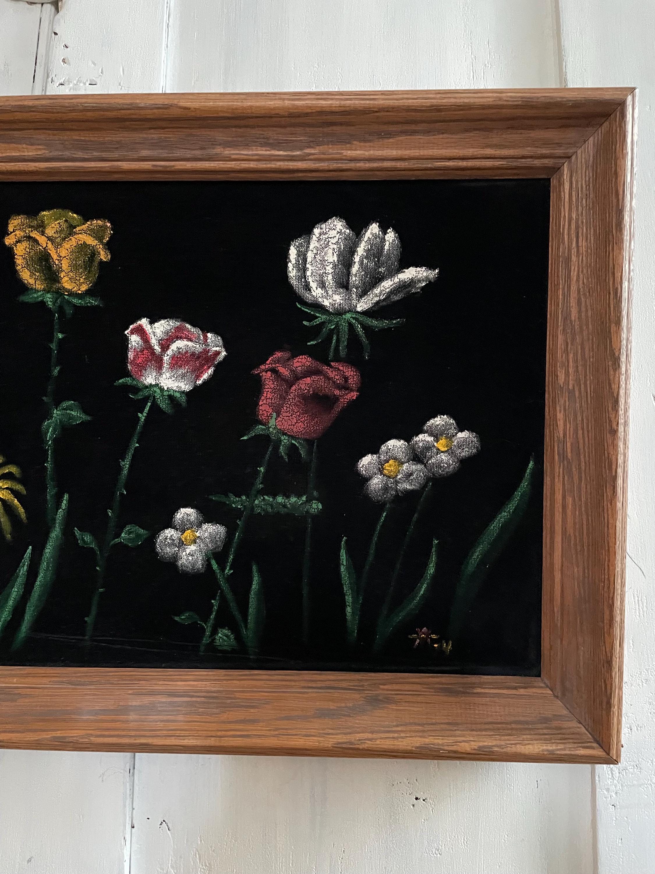 Vintage Velvet Frame Art - Etsy