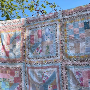 vintage patchwork quilt