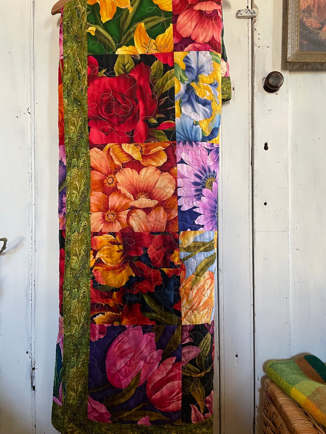 Vintage Quilt Plaid - Etsy