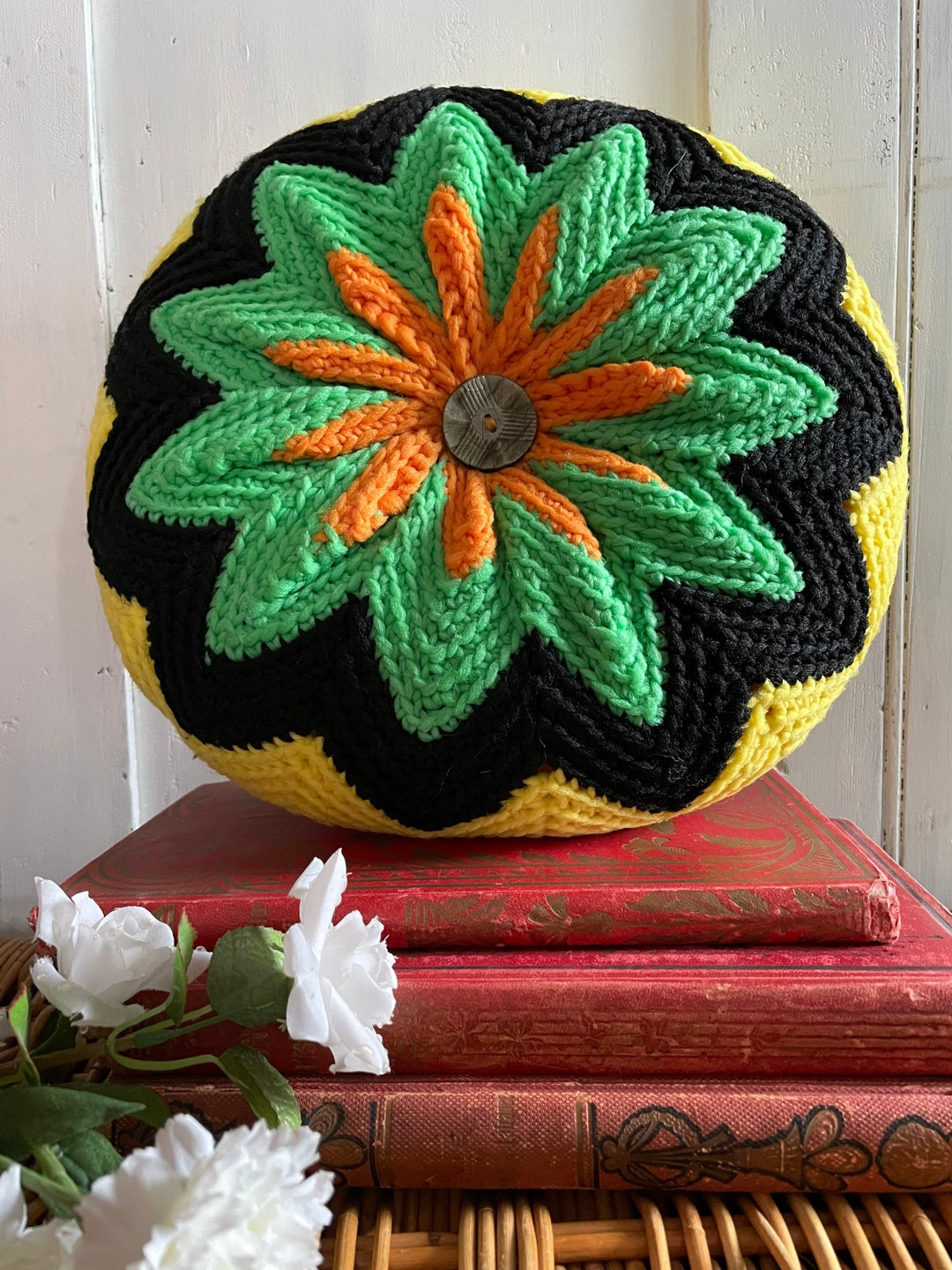 Vintage Kitsch Pillows Etsy