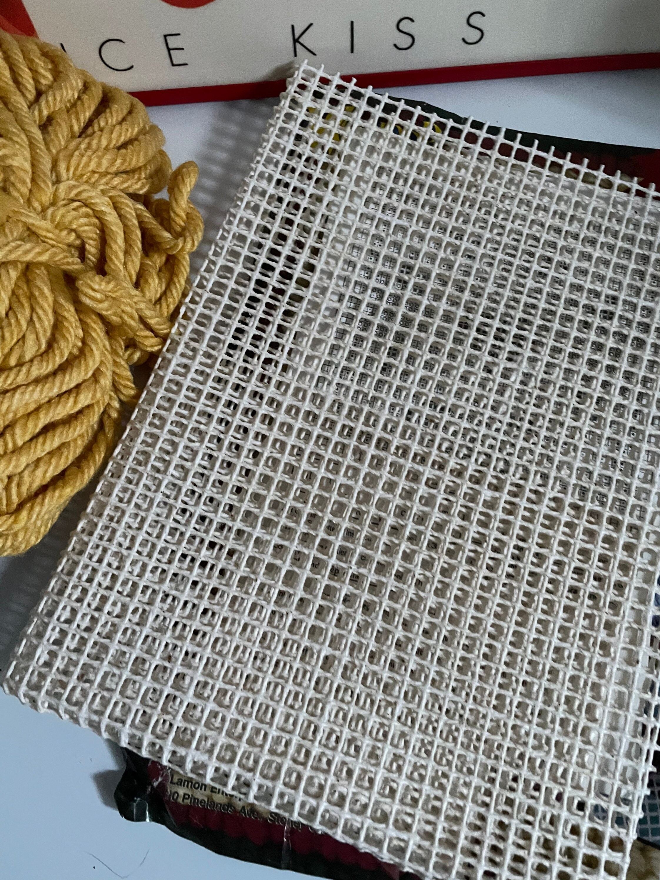 Vintage Latch Hook Carpet Kit Etsy