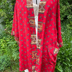 Vintage night dress kimono