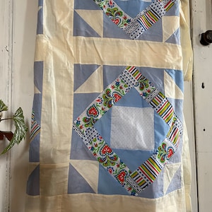 vintage unfinished patchwork