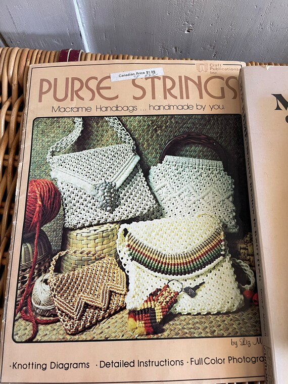 Vintage Macramé Book - Etsy