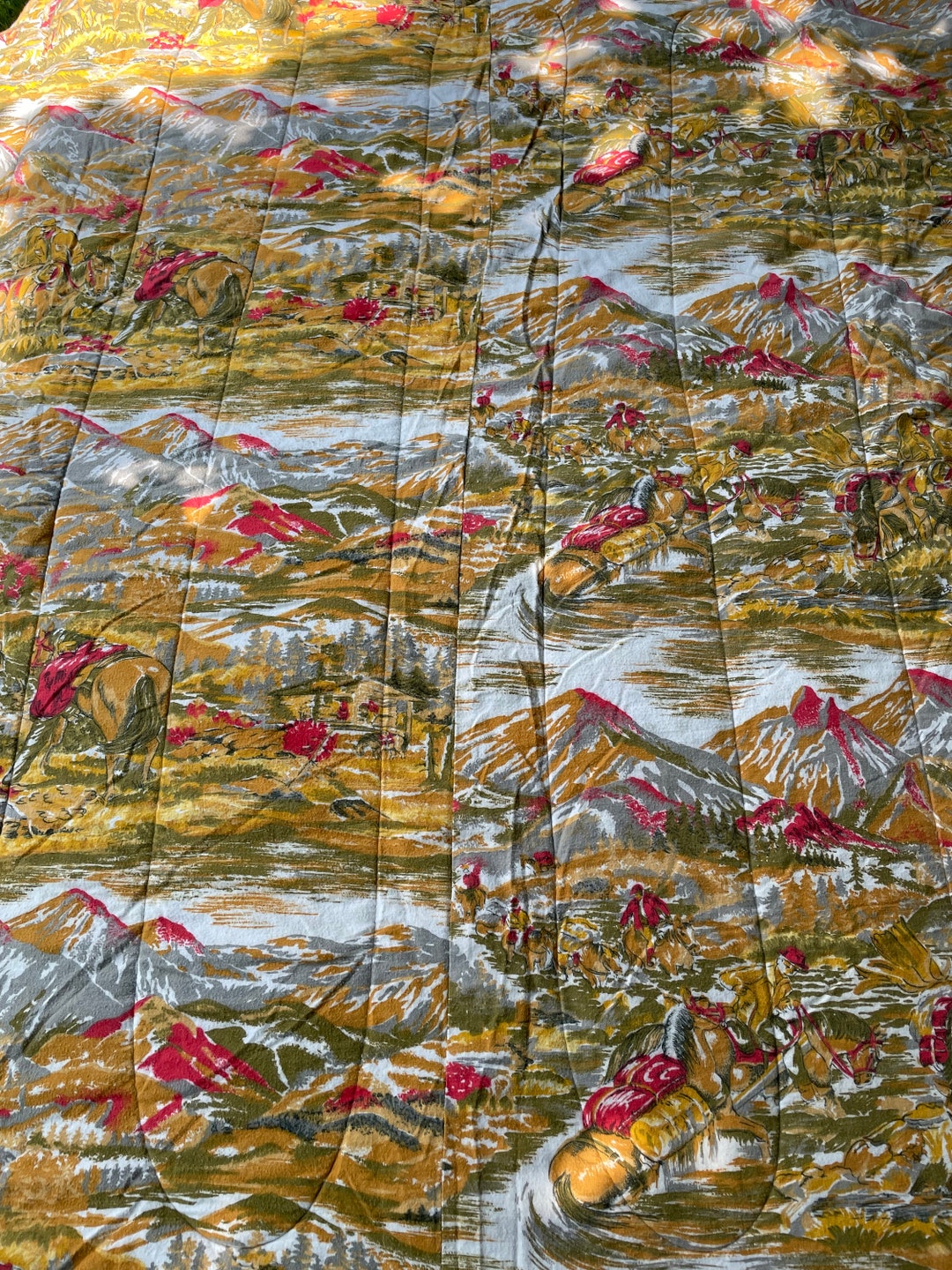 Vintage Sleeping Bag Etsy