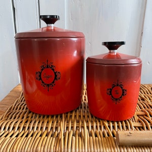Vintage canister set