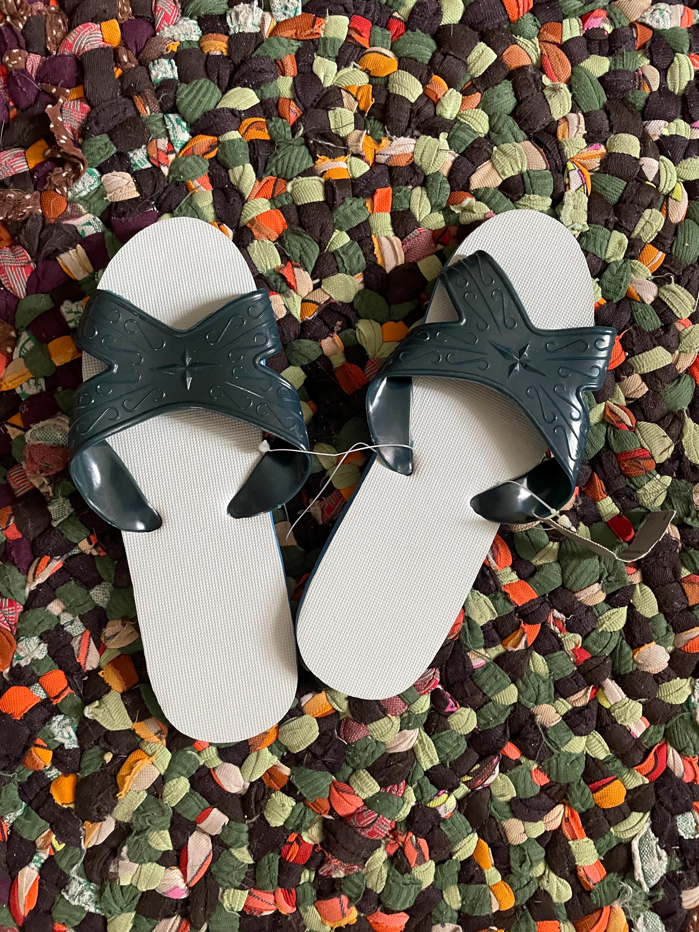 Aesthetic Pinterest Flip Flops Women's Daily Wear Sandals WLR71202