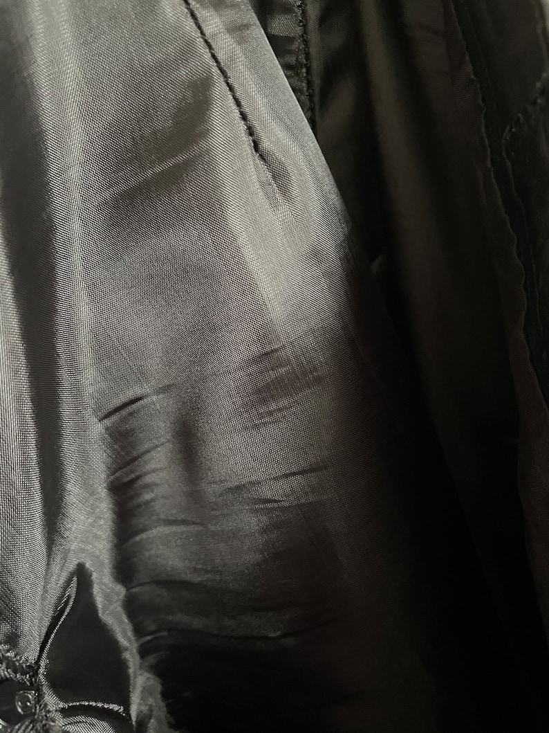 Distressed Vintage Leather Skirt