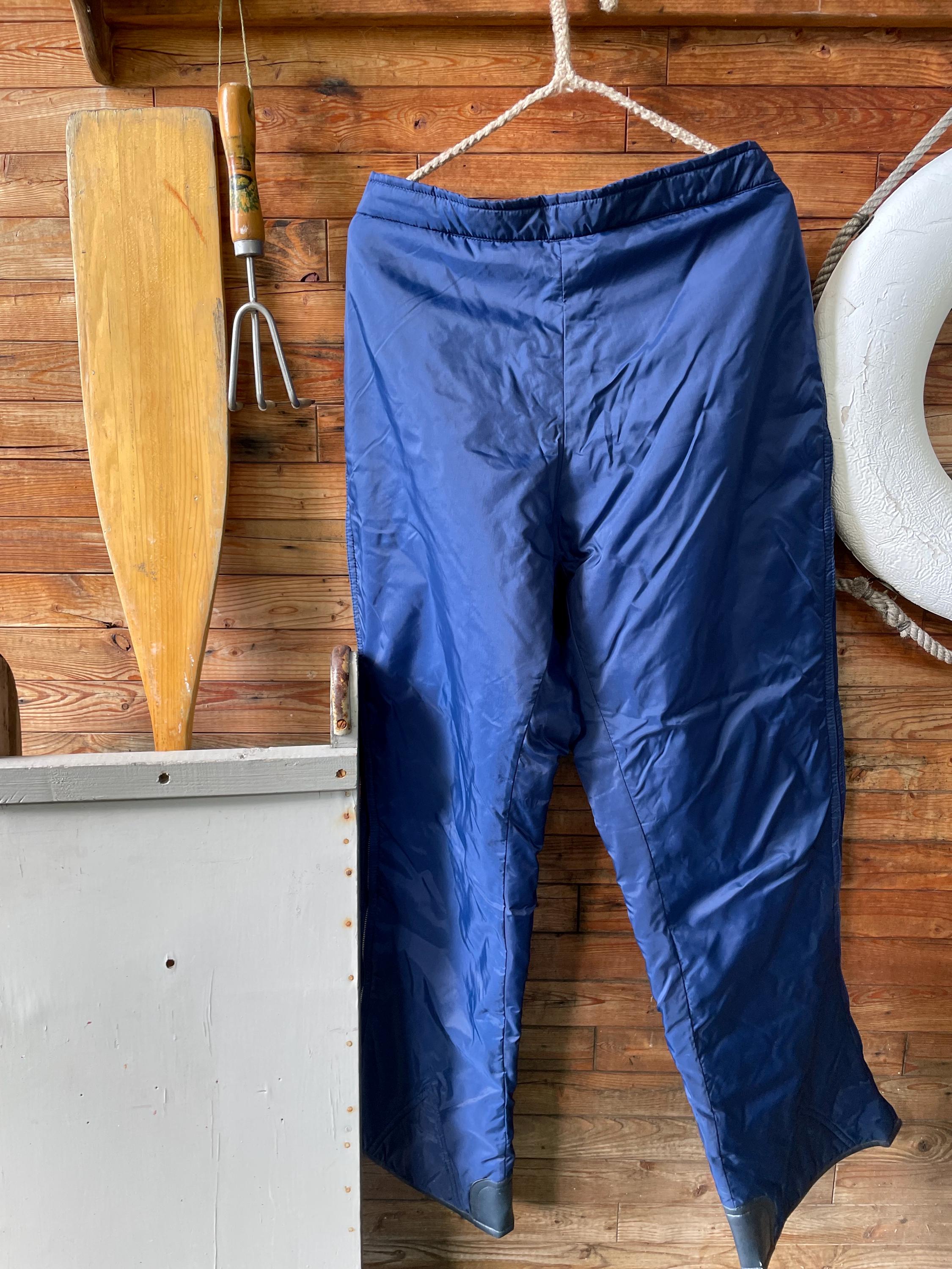 Salopettes De Ski Vintage Années 90 - Taille M (IT44), Blanc - Occasion En Bon état