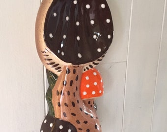Vintage mushroom ceramic