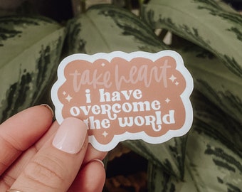 Take Heart Matte Sticker