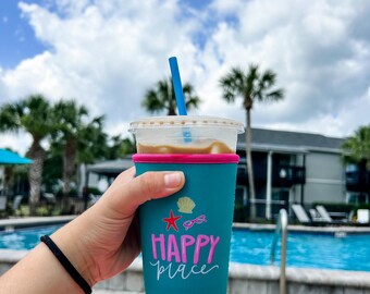 Happy Place Coffee Coozie