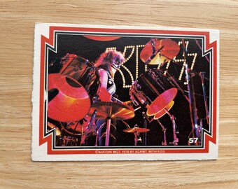 KISS Card 1978 Collector Card Ace Freely Number 64 Vintage