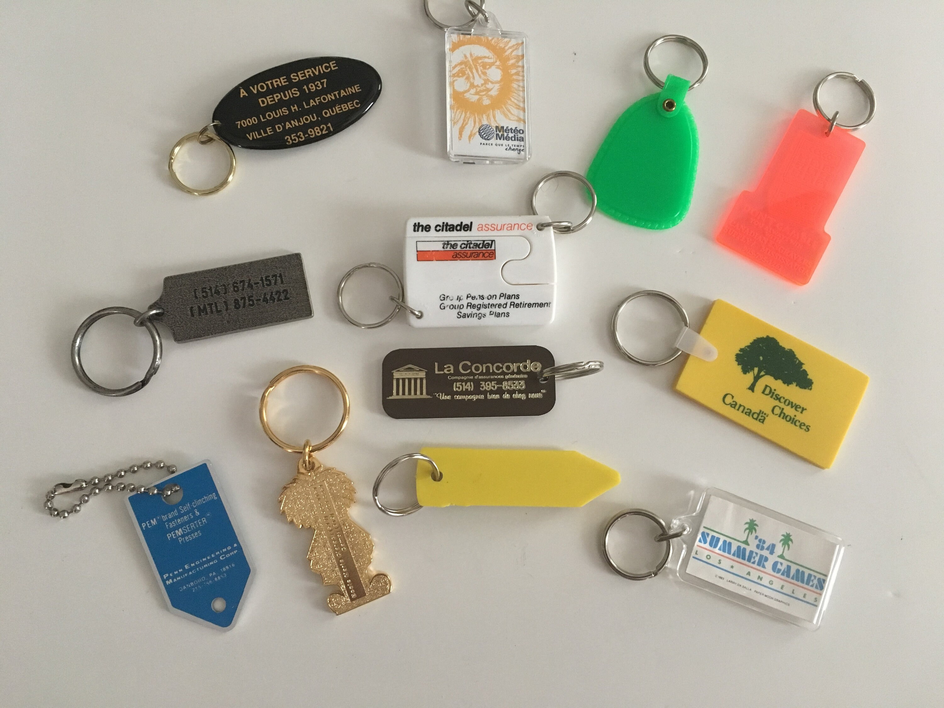 Vintage keychain for collection Vintage keychains lot Etsy