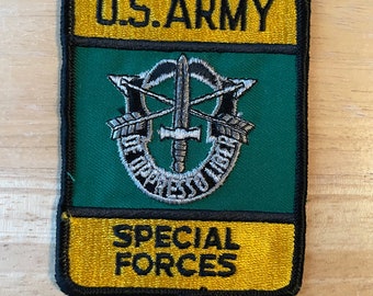 Patch United States Army special forces Vintage Embroidered Woven Souvenir patch Crest Clothing Patch Emblem Appliqué Logo