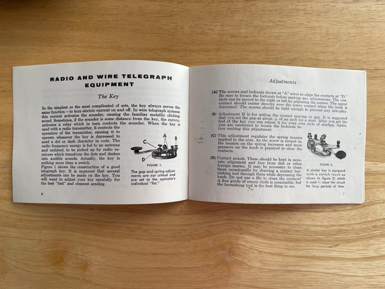 Morse Code SPEED-X 450 E.F Johnson Practice Telegraph Key Ham Radio ...