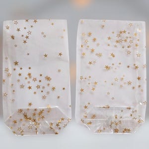 星モチーフPP底袋各種サイズ10枚入り