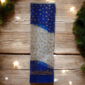 Bag for Stollen &quot;Winter Landscape&quot; 110+60 x 360 mm 10 pieces