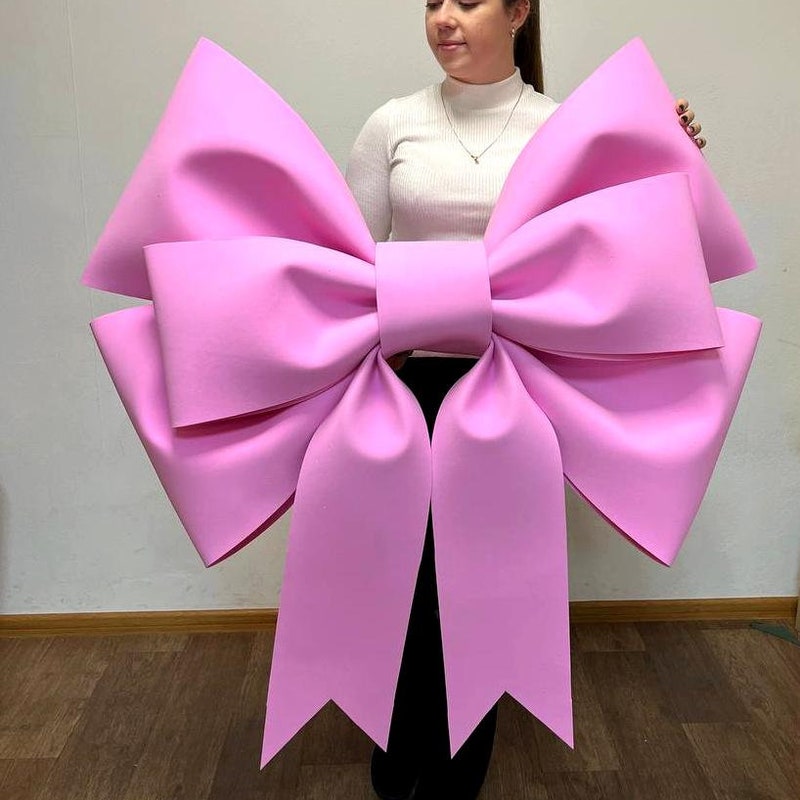 Large Pink Bow
