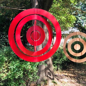 5 Element Concentric Ring Outdoor Mobile, 24&quot; Diameter