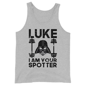 Luke Ich bin Dein Spotter Unisex Tank Top