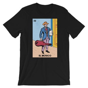 Loteria El Musico Koszulka z krótkim rękawem unisex
