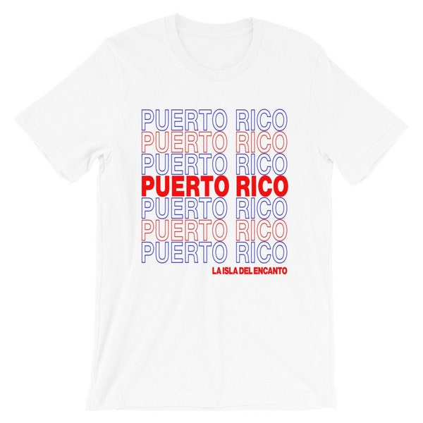 Puerto Rico La Isla Del Encanto Short-Sleeve Unisex T-Shirt