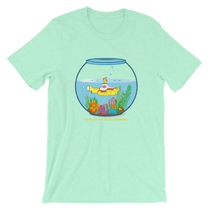 Fishbowl U-Boot Kurzarm Unisex T-Shirt