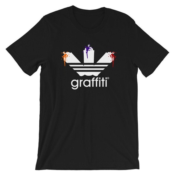 Graffiti Spray Paint Cans Short-Sleeve Unisex T-Shirt