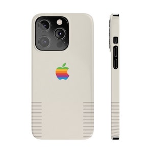 Retro Apple iPhone Slim Phone Cases, Case-Mate