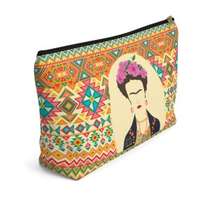 Famoso femminista - Frida accessorio sacchetto con fondo piatto