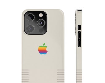 Retro Apple iPhone Slim Phone Cases, Case-Mate