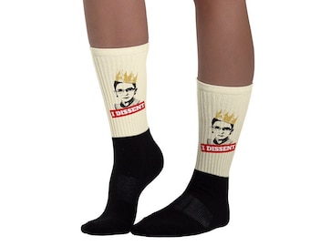 I Dissent Notorious RBG Unisex Socks