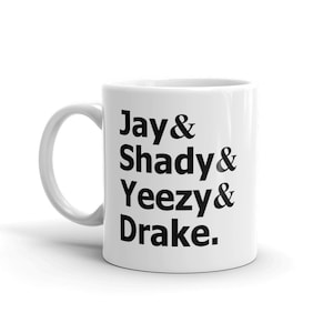 Best Rappers Roll Call Ceramic Mug