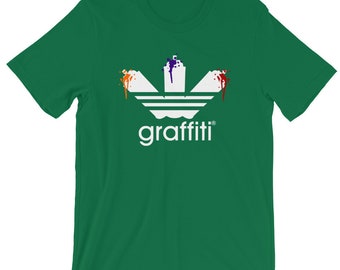 Graffiti Spray Paint Cans Short-Sleeve Unisex T-Shirt