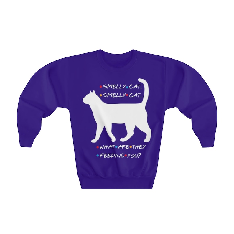 FRIENDS Phoebe Smelly Cat Youth Crewneck Sweatshirt