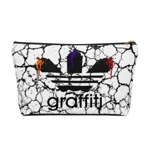 Graffiti Spray Cans - Accessory Pouch with Flat Bottom
