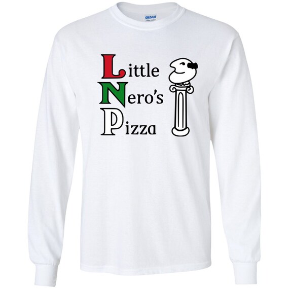 Little nero's pizza t shirt Clearance