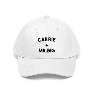 Carrie and Mr Big Unisex Twill Hat