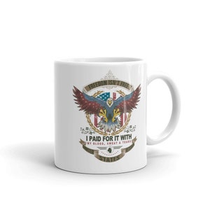 Freedom Isn't Free Ceramic Mug zdjęcie 6