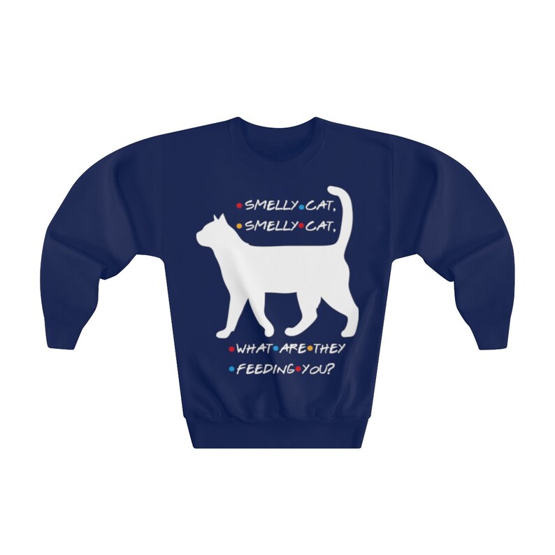 FRIENDS Phoebe Smelly Cat Youth Crewneck Sweatshirt