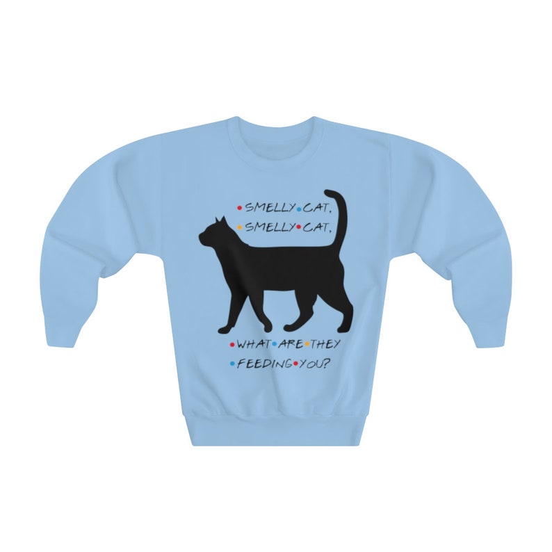 FRIENDS Phoebe Smelly Cat Youth Crewneck Sweatshirt