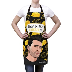 Fold In The Cheese - David Rose Poly Twill Apron
