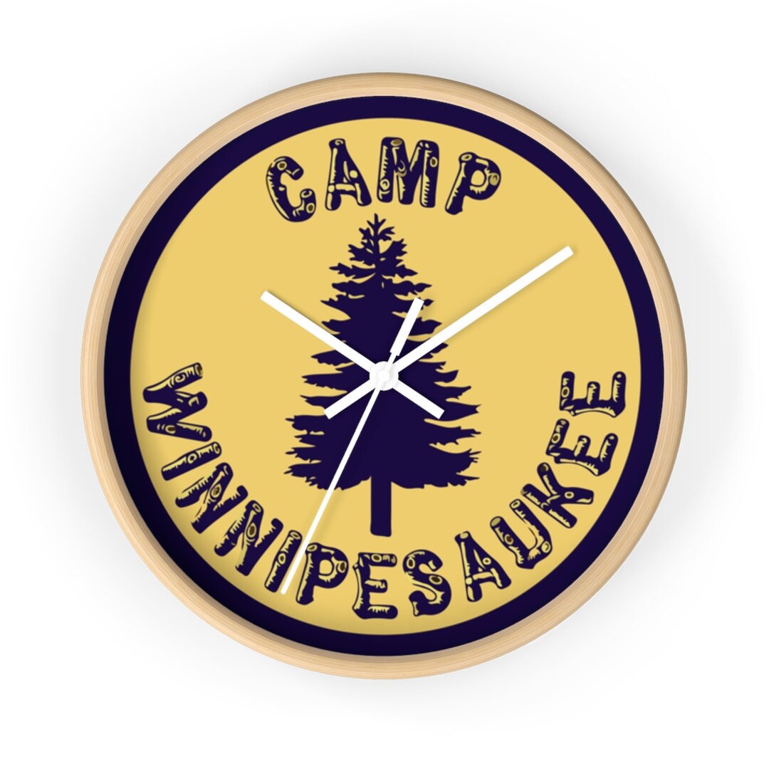 Camp Winnipesaukee Wall Clock - Etsy