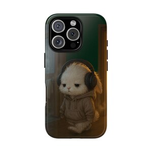 Cute Bunny Phone Case, Tough Cases with Adorable Animal Design, Gifts for Animal Lovers, Unique Cell Phone Accessory, Perfect for Kids