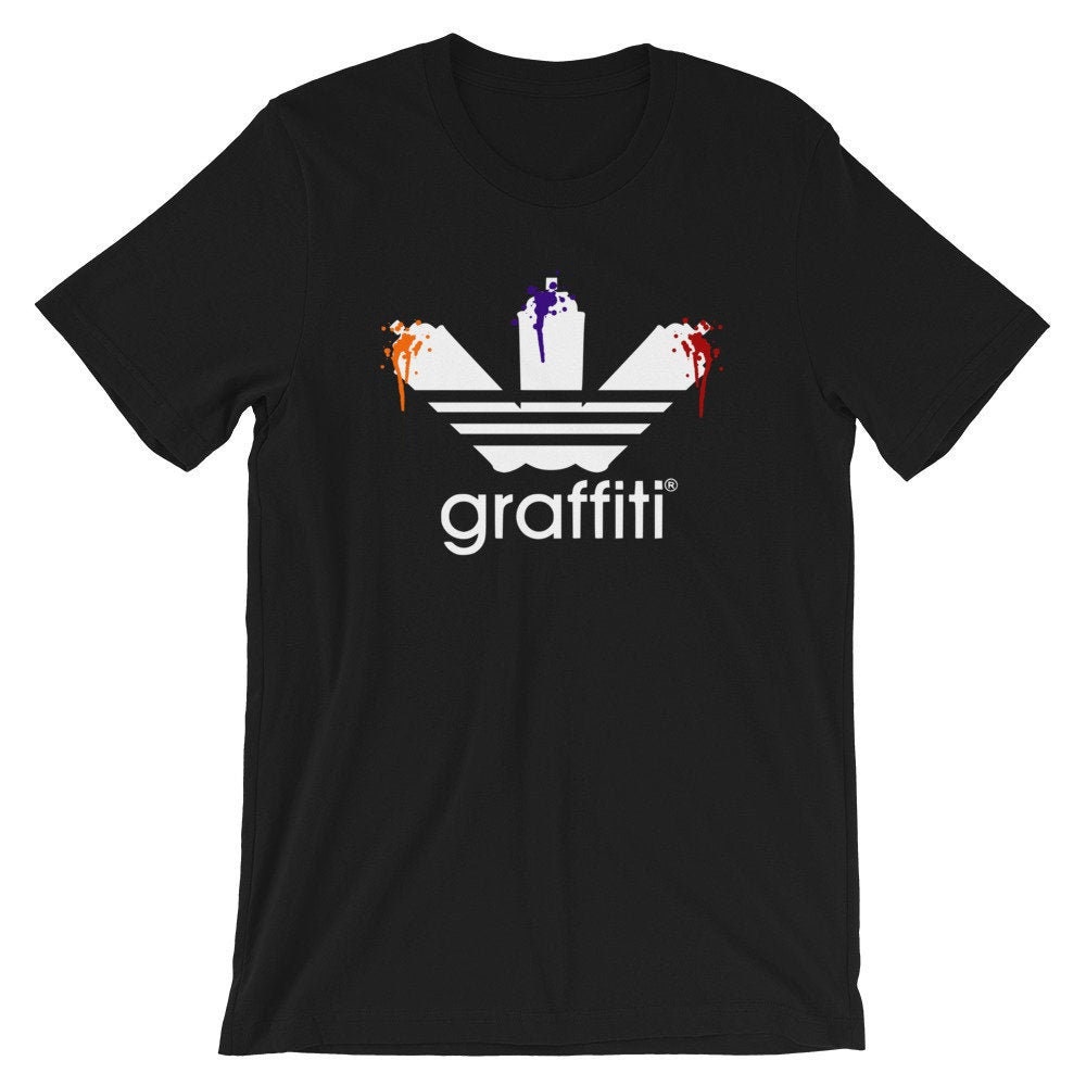 Graffiti Spray Paint Cans Short-sleeve Unisex T-shirt - Etsy